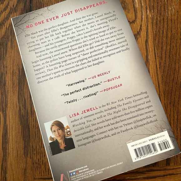 “Then she was Gone” by Lisa Jewel excellent used paperback book - Picture 3 of 4